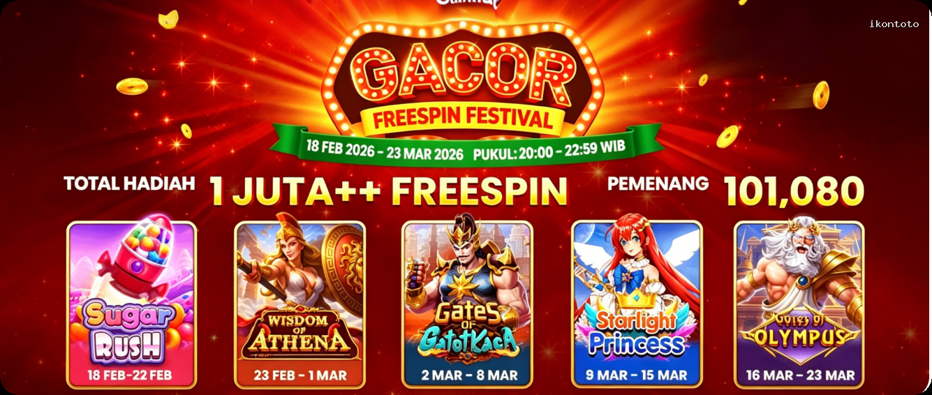 Login ikontoto Sekarang Bonus Melimpah